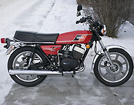 1977 Yamaha RD400D