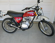 1974 Honda XL100