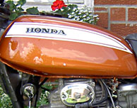 Original paint colors for 1971cl175 honda motorcycles #4