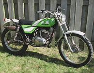 Kawasaki KT250 Trials