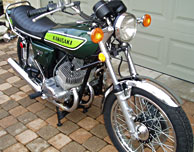 1973 Kawasaki H1D