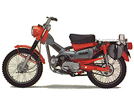 Honda ct 90 decal