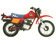 1982 Honda xl80s tires #3