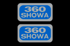 Showa 360 decals