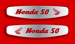 Honda Ca102 Gasa Tank decals