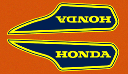 Honda st90 decal