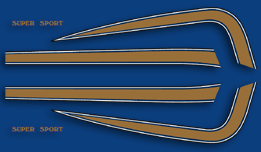 1977 CB550 Super Sport decal set