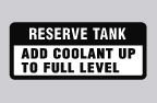 1978 & 1979 GL1000 Reserve Tank decal