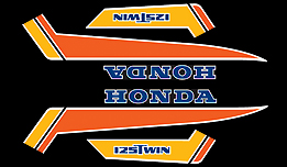1979 Honda CB125T decal set