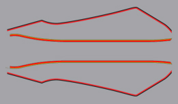 1979 Honda CBX tank set
