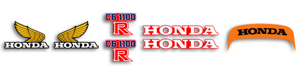 1981 Honda CB1100RB decal set