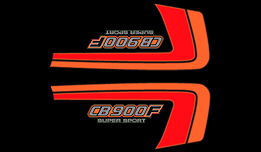 1982 Honda CB900F side panel decals