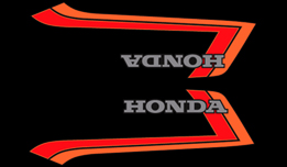 1982 Honda CB900F gas tank decals