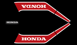 1982 Honda MB5 Tank & Tail Decals