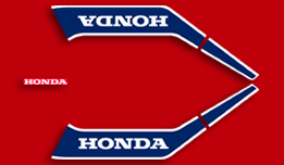 1982 Honda MB5 Tank & Tail Decals