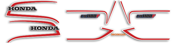 1983 Honda CB1100F Blue Model - Blue