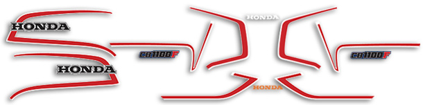 1983 Honda CB1100F Blue Model - Blue