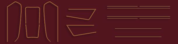 1984 Honda GL1200 complete decal set