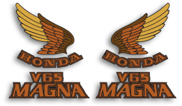 750 Decal honda magna set tank vf #7