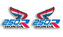 Reproduction graphics honda xl250r #7