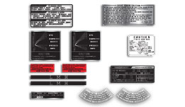 1982 CB1100RC warning & servuce decals