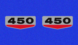 1968 Honda CB450 K1 decals