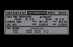 Honda CB550F Tire Info