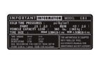 Honda CBX Tire Info