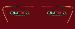 1979-1980 CM400T decals