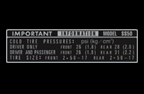 SS50 Tire Info