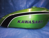 1974 Kawasaki F11 gas tank