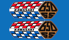 Kawasaki W1SS & W2SS side cover decals