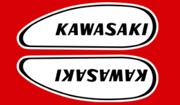 1970 Kawasaki G3TR gas tank decals