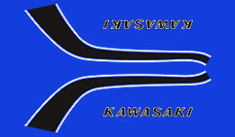 1974 Kawasaki MC1 gas tank decals