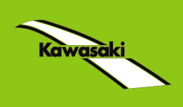 Kawasaki KX400 gas tank decals