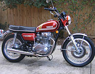 1975 Yamaha XS650B