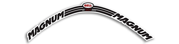 Bell Magnum Helmet decal