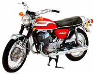 1973 Suzuki T500
