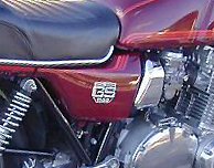 1980 Suzuki GS1100E side panel