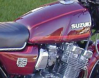 1980 Suzuki GS1100E fuel tank