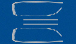 1974 Suzuki GT750 gas tank stripes
