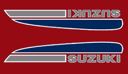 1974 Suzuki TC125 decal set