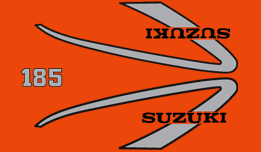 1975 Suzuki TS185 decal set