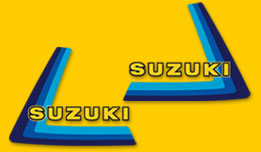 1979 Suzuki RM400 fuel tank decals