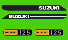 Suzuki Stinger decal set