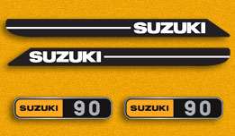 Suzuki T90 decal set