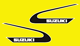 1974 Suzuki TM125L gas Tank Decals