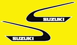 1974 Suzuki TM250L Gas Tank Decals