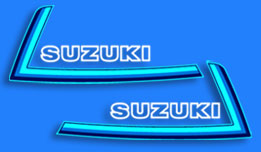 1980 Suzuki TS185 tank decals