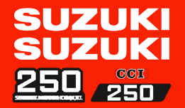 1977-78 TS250 Decals